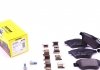 Комплект колодок тормозных дисковых тормозов TEXTAR 2370502 (фото 1)