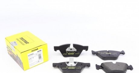 Комплект тормозных колодок, дисковый тормоз TEXTAR 2379401 (фото 1)