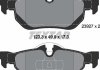 Комплект тормозных колодок, дисковый тормоз TEXTAR 2392701 (фото 2)