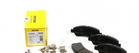 Комплект колодок тормозных дисковых тормозов TEXTAR 2395401