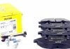 Комплект колодок тормозных дисковых тормозов (4шт) TEXTAR 2400701 (фото 1)