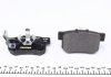 Комплект колодок тормозных дисковых тормозов (4шт) TEXTAR 2423101 (фото 2)