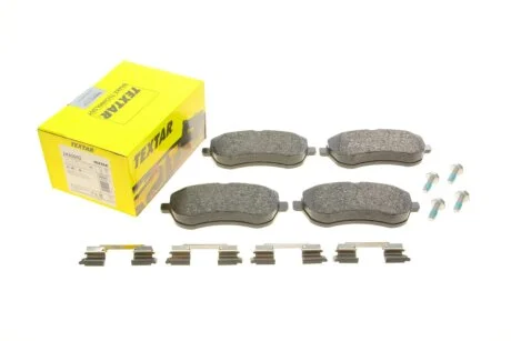 Фото 1 - комплект тормозных колодок, дисковый тормоз TEXTAR 2430602 Комплект тормозных колодок, дисковый тормоз TEXTAR 2430602 (фото 1)