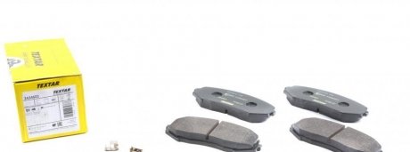 Комплект колодок тормозных дисковых тормозов TEXTAR 2434601 (фото 1)