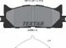 Комплект колодок тормозных дисковых тормозов (4шт) TEXTAR 2435001 (фото 2)