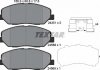 Комплект колодок тормозных дисковых тормозов (4шт) TEXTAR 2435101 (фото 7)
