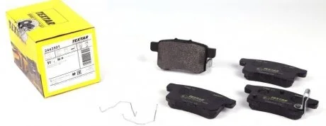 Колодки тормозные TEXTAR 2443501
