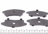 Комплект колодок тормозных дисковых тормозов (4шт) TEXTAR 2468201 (фото 2)