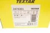 Комплект колодок гальмівних дискових гальм (4шт) TEXTAR 2474301 (фото 9)