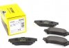 Комплект колодок тормозных дисковых тормозов (4шт) 2491801