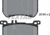 Комплект колодок тормозных дисковых тормозов TEXTAR 2518301 (фото 6)