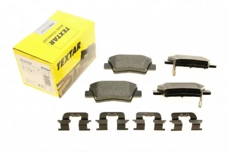 Комплект колодок гальмівних TEXTAR 2533707