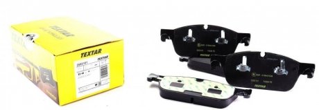 Комплект колодок тормозных дисковых тормозов (4шт) TEXTAR 2553101 (фото 1)