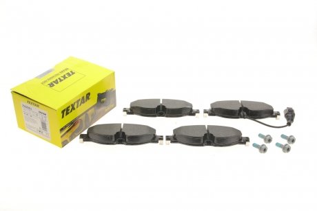 Комплект колодок тормозных дисковых тормозов TEXTAR 2568301 (фото 1)