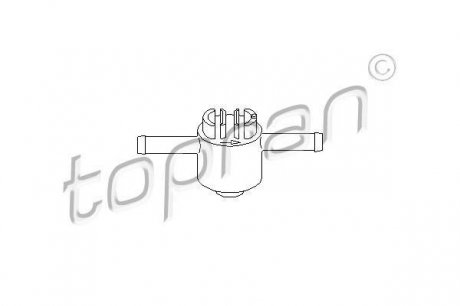 Клапан, топливний фильтр TOPRAN / HANS PRIES 102 730 (фото 1)