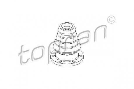 Пыльник ШРУСа внутреннего (36*100*120) VW Passat 88- TOPRAN / HANS PRIES 102 777