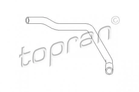 Патрубок TOPRAN / HANS PRIES 103 538