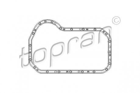 Прокладка, маслянный поддон TOPRAN / HANS PRIES 105752