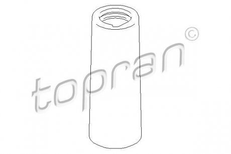 Защитный колпак / пыльник, амортизатор TOPRAN / HANS PRIES 107649
