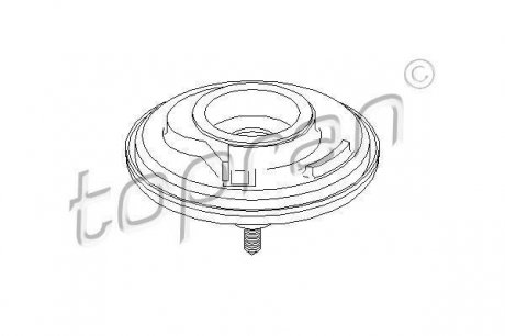 Тарілка пружини TOPRAN / HANS PRIES 108 298
