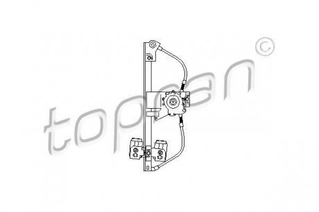 Склопідіймач TOPRAN / HANS PRIES 108672