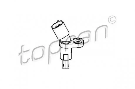 Датчик ABS задний VW/AUDI/SKODA TOPRAN / HANS PRIES 109 755