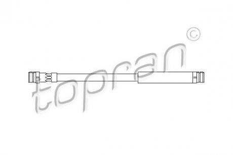 Тормозной шланг TOPRAN / HANS PRIES 110 396