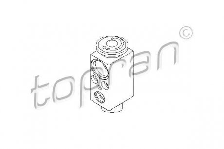 Розширювальний клапан, кондиціонер TOPRAN / HANS PRIES 110730 (фото 1)