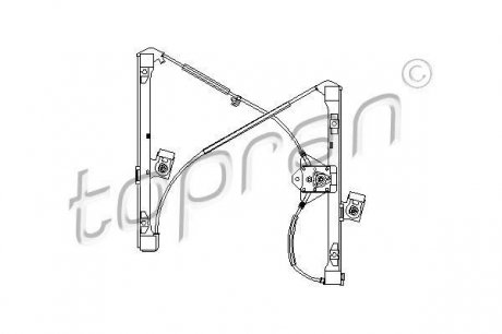 Стеклоподъемник TOPRAN / HANS PRIES 111253