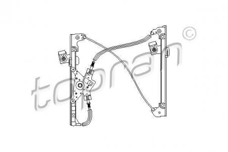 Подъемное устройство для окон TOPRAN / HANS PRIES 111 256