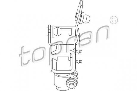 Рычаг переключения передач TOPRAN / HANS PRIES 111330