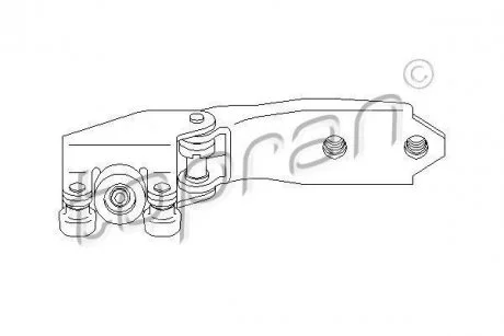 Шарнір дверей TOPRAN / HANS PRIES 111 461