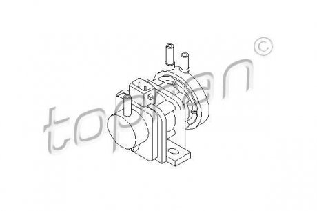 Клапан рециркуляц. відпр.газів TOPRAN / HANS PRIES 206619 (фото 1)