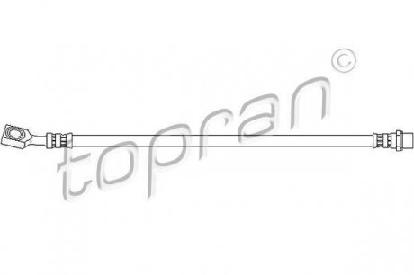 Гальмівний шланг TOPRAN / HANS PRIES 207 223 (фото 1)