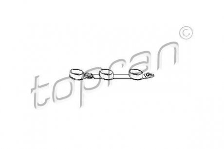 Прокладка, кришка головки циліндра TOPRAN / HANS PRIES 501 328