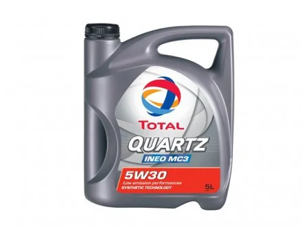 Олія моторна Quartz Ineo MC3 5W-30 (5 л) TOTAL 157103