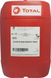 Олія моторна Quartz 9000 Energy 5W-40 (20 л) TOTAL 169898