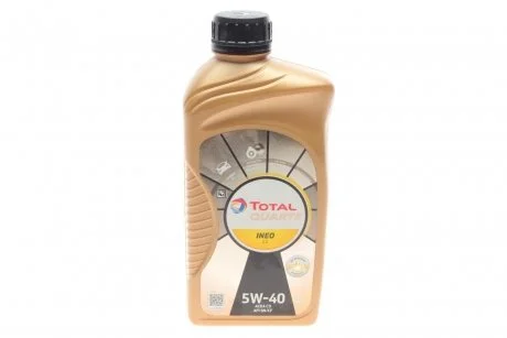 Масло моторное QUARTZ INEO C3 5W-40 1л TOTAL 213789