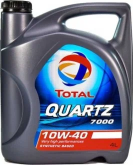 Олія моторна Quartz 7000 Diesel 10W-40 (4 л) TOTAL 216682