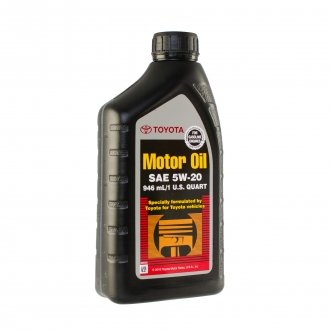 Олія моторна Motor Oil 5W-20 1л TOYOTA 002791qt20 (фото 1)