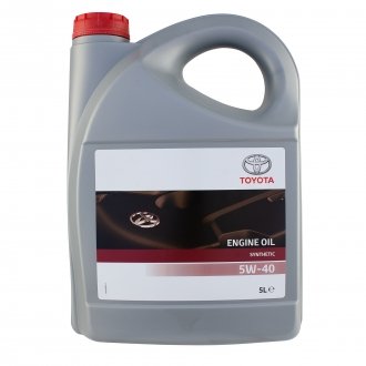 Масло Synthetic 5W-40 5л TOYOTA 08880-80835