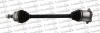 TRAKMOTIVE Полуось лев. с ABS L=595mm, 38 зуб. AUDI A4 -08, SEAT EXEO ST 2.0 TDI 09-13 30-0031
