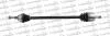 TRAKMOTIVE VW Полуось прав. L=877mm 36/26 зуб. AUDI, SKODA, 1,6-2,0 03- 30-0040