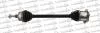 TRAKMOTIVE Полуось лев. с ABS L=593,5mm, 38 зуб. AUDI A4 -08, SEAT EXEO ST 2.0 TDI 09-13 30-0067