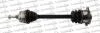 AUDI Полуось лев. с ABS L=522,5mm, 33 зуб. A4 B5 (8D2) 1.8 T 95-00, VW PASSAT B5 1.8 T 96-00 Trakmotive 30-0092 (фото 1)