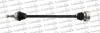 TRAKMOTIVE VW Полуось прав L=825mm 36 зуб. Audi A3,Skoda Octavia 1.9TDI 96-,Golf IV 1.9TDI 97- 30-0095