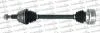 TRAKMOTIVE VW Полуось лев.L=558mm 33 зуб. GOLF III 2.0 91-97, GOLF IV 1.9 TDI 98-02, SKODA OCTAVIA I 1.8 96-00, AUDI A3 1.9 TDI 96-01, SEAT LEON 1.9 TDI 99-06 30-0096