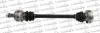 TRAKMOTIVE BMW Полуось лів. с ABS L=624mm 27 зуб. 3 (E90) 318 i 05-07, 3 (E92) 320 i 07-13 30-0151