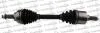 TRAKMOTIVE CITROEN Полуось лев L=612mm 28/37 зуб. C5 III 2.0HDI 08- 30-0228