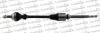 TRAKMOTIVE FIAT Полуось прав. с ABS L=1081mm 28/37 зуб. Ducato 94-, CITROEN JUMPER 1.9 TD 94-02, PEUGEOT BOXER 2.5 D 94-02 30-0310